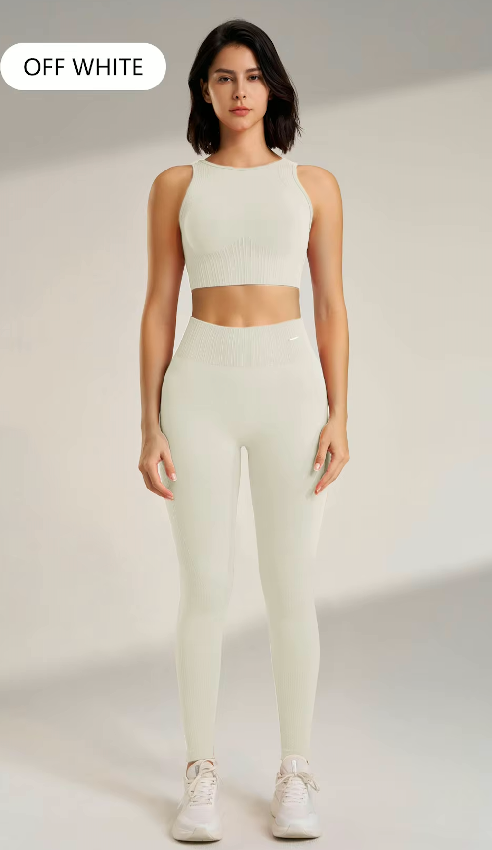 Two pieces Set - High Rise Seamless Lifting