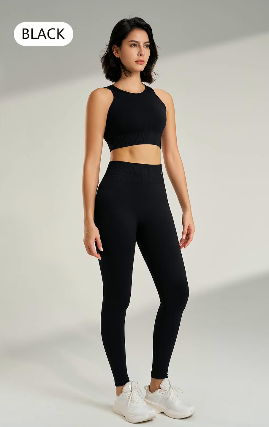 Two pieces Set - High Rise Seamless Lifting