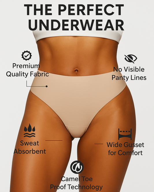 perfect underwear no camel toe thongs
