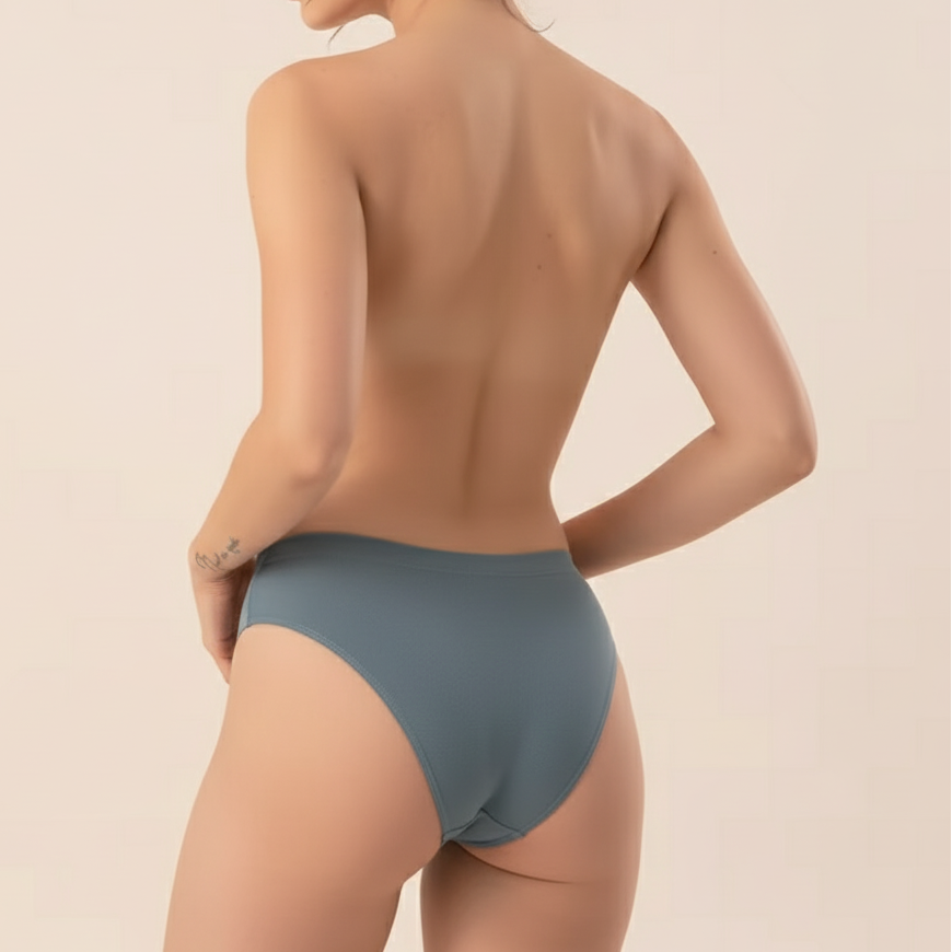 Invisible Camel Toe Panties - Mid Rise